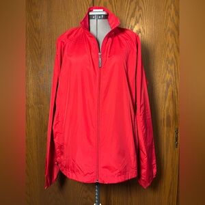Mens Turfer red windbreaker - large.